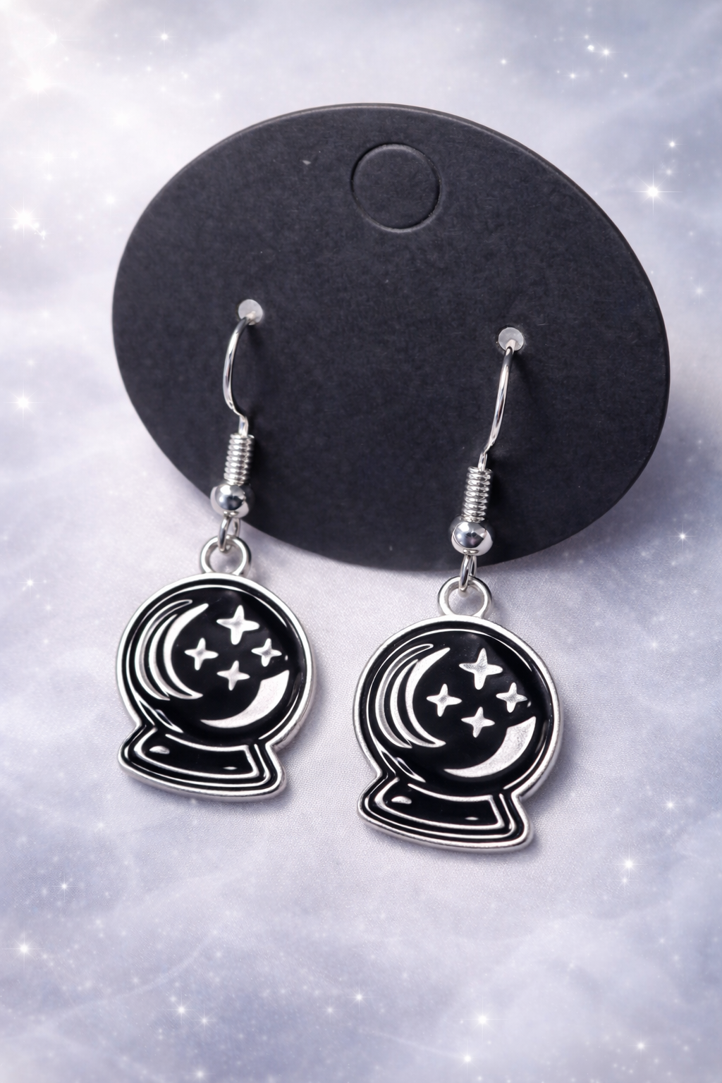 Crystal Ball Earrings